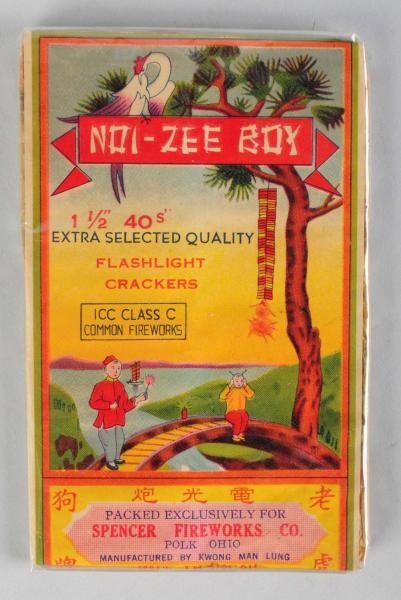 NOI-ZEE BOY 1 - 1/2" 40-PACK FIRECRACKERS.        