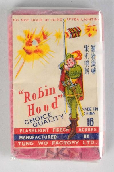 ROBIN HOOD 16-PACK FIRECRACKERS.                  