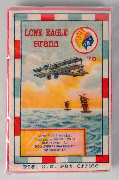 LONE EAGLE BRAND 70-PACK FIRECRACKERS.            