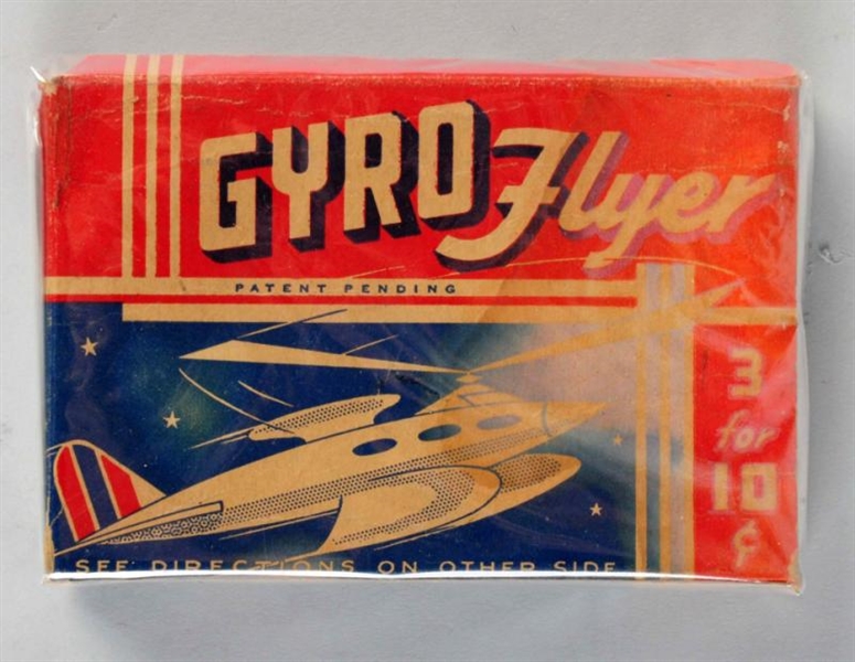 GYRO FLYER 3 FOR 10¢ FIRECRACKERS.                