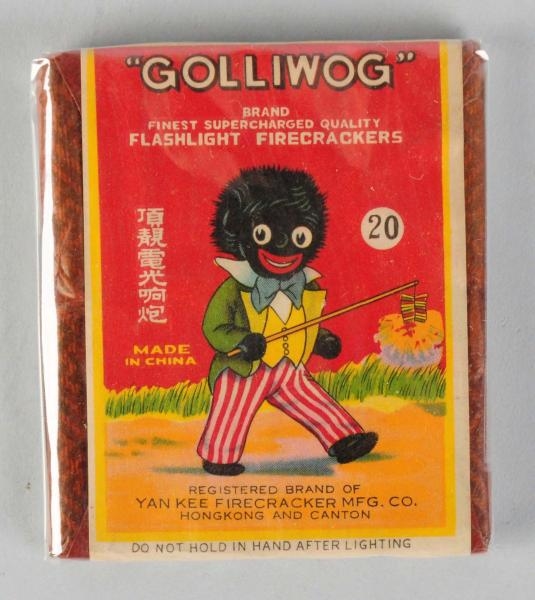 "GOLLIWOG" 20-PACK FIRECRACKERS.                  
