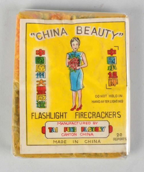 CHINA BEAUTY 20-PACK FIRECRACKERS.                