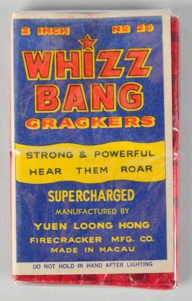 WHIZ BANG 2" 20-PACK FIRECRACKERS.                