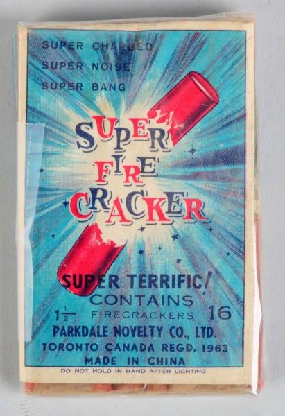 SUPER FIRE CRACKER 16-PACK FIRECRACKERS.          