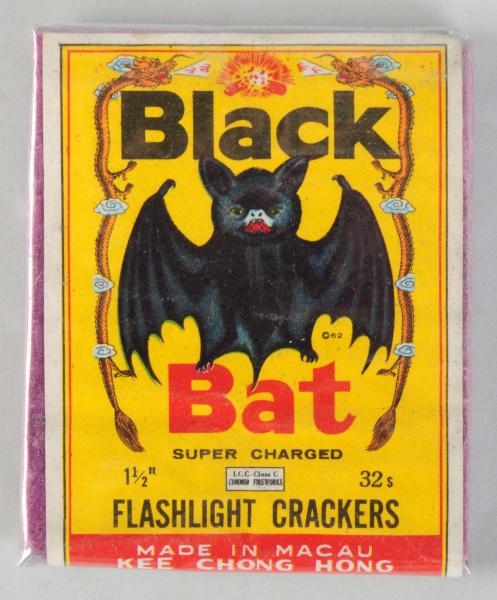 BLACK BAT 32-PACK LOGO FIRECRACKERS.              