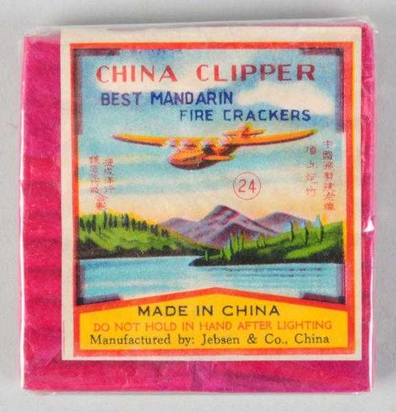 CHINA CLIPPER 24-PACK FIRECRACKERS.               