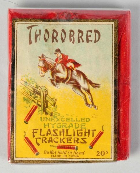 UNEXCELLED THOROBRED 20-PACK FIRECRACKERS.        