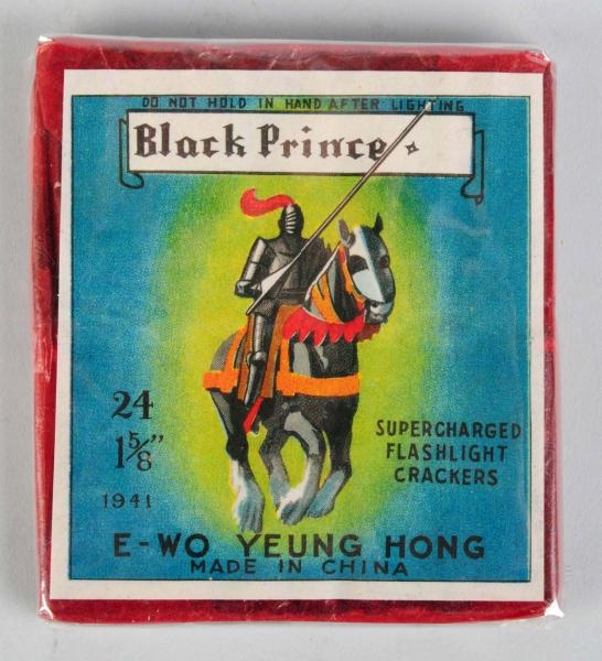 BLACK PRINCE 24 FIRECRACKERS.                     