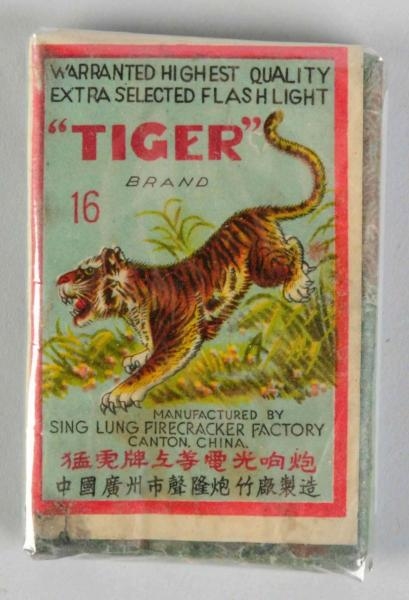 TIGER 16-PACK FIRECRACKERS.                       