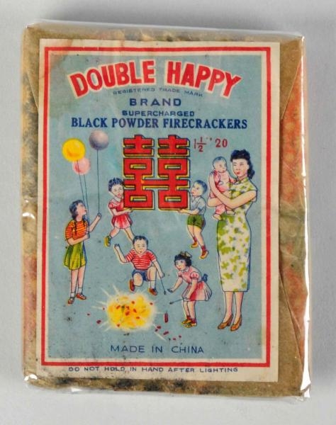 DOUBLE HAPPY 20-PACK FIRECRACKERS.                