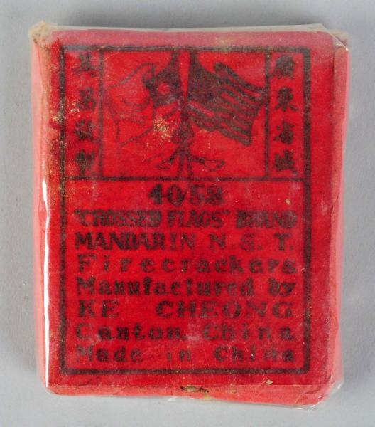 CHINESE FLAG BRAND MANDARIN 52-PACK FIRECRACKERS. 