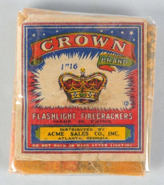 CROWN BRAND 1" 16-PACK FIRECRACKERS.              