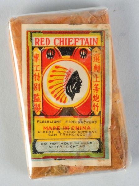 RED CHIEFTAN PENNY PACK FIRECRACKERS.             
