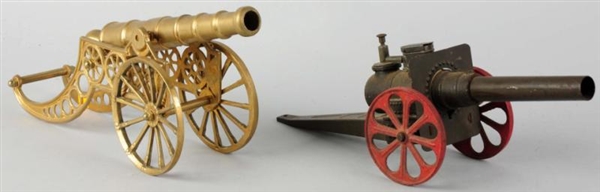 LOT OF 2: CANNONS.                                