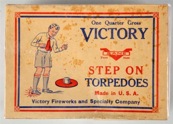VICTORY STEP ON TORPEDOES 1/4 GROSS.              