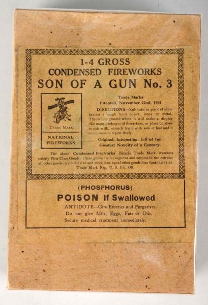 SON OF A GUN NO. 3 1/4 GROSS.                     
