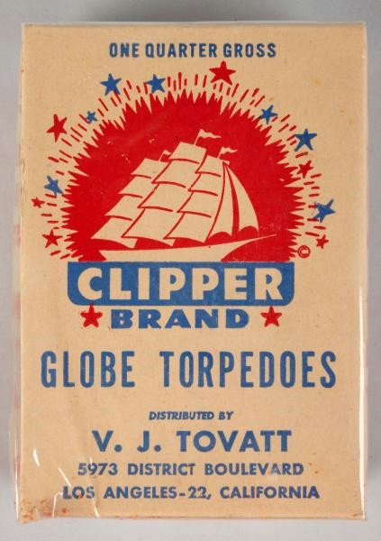 CLIPPER BRAND GLOBE TORPEDOES 1/4 GROSS.          