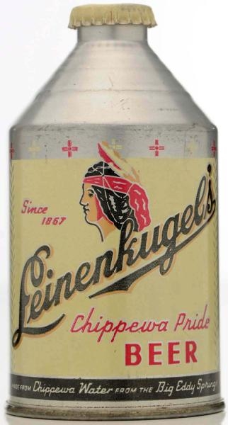 LEINENKUGELS CHIPPEWA PRIDE BEER CROWNTAINER CAN 