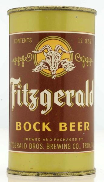 FITZGERALD BOCK FLAT TOP BEER CAN.*               