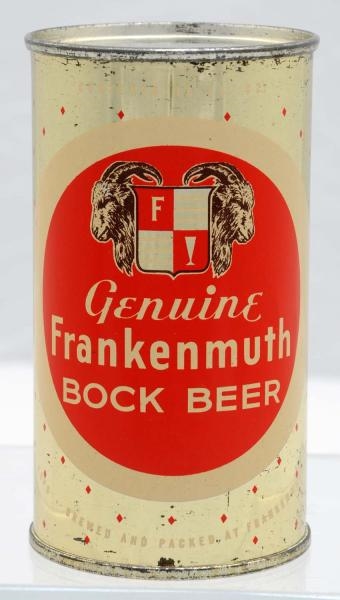 FRANKENMUTH BOCK FLAT TOP MI BEER CAN. *          