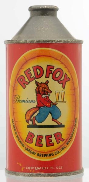 RED FOX BEER HP CONE TOP BEER CAN. *              