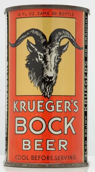 KRUEGERS BOCK BEER INSTRUCTIONAL BEER CAN. * **  