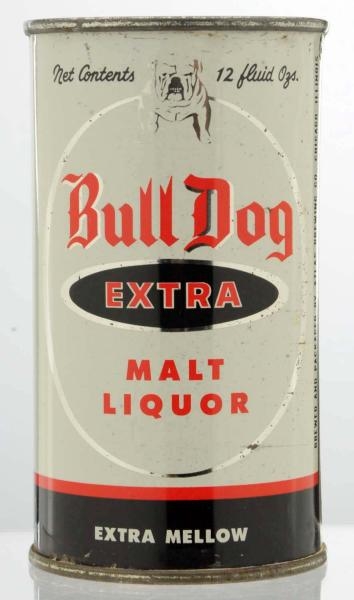 BULL DOG EXTRA MALT LIQUOR BEER CAN.              