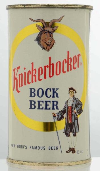 KNICKERBOCKER BOC FLAT TOP BEER CAN.              