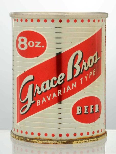 GRACE BROS. 8-OUNCE SOFT TOP BEER CAN. *          
