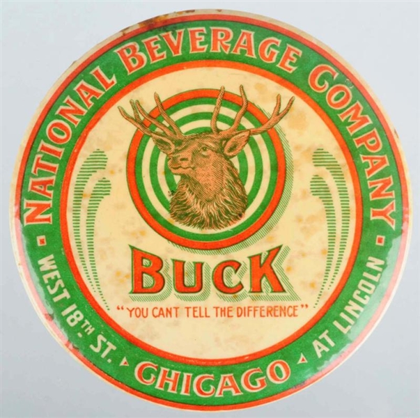 BUCK NATIONAL BEVERAGE COMPANY POCKET MIRROR.     