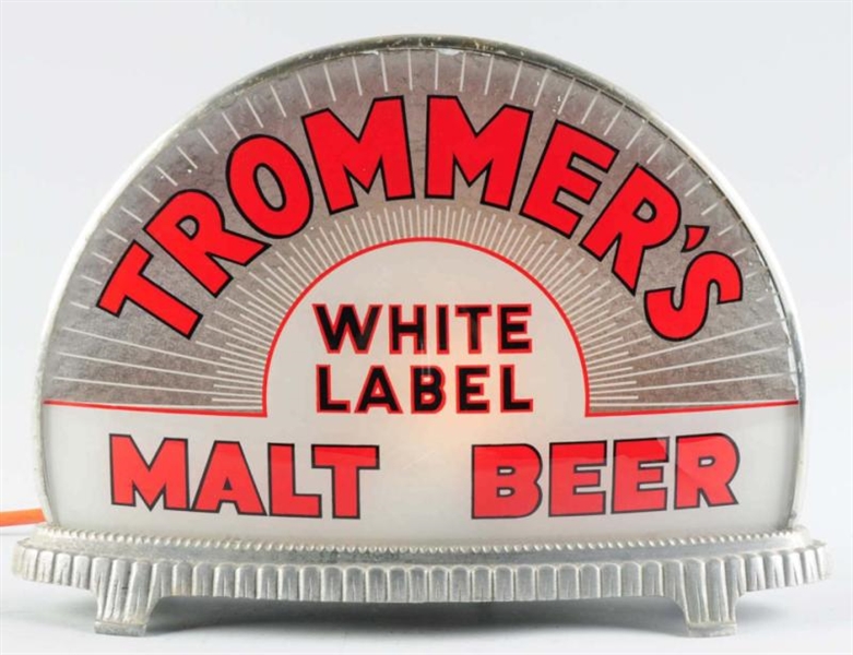 TROMMERS WHITE LABEL MALT GILLCO CAB LIGHT.      
