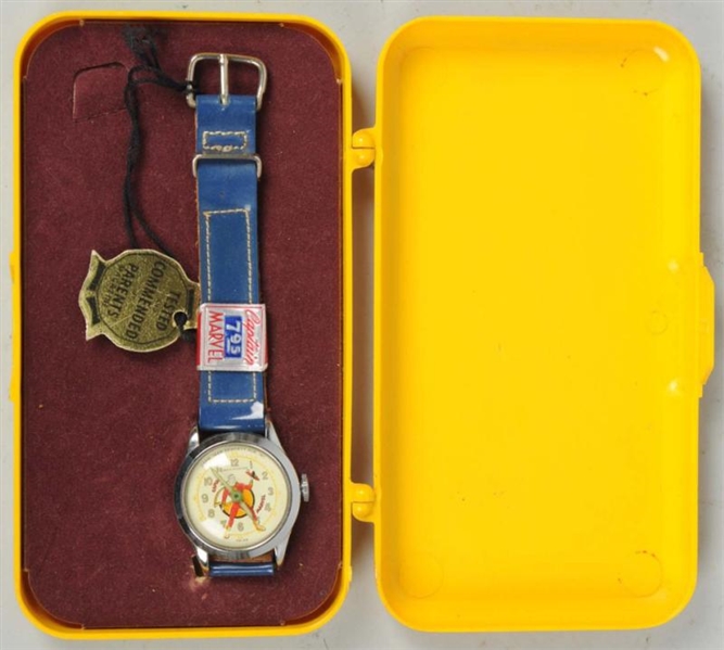 CAPTAIN MARVEL SPACE CHARACTER WRIST WATCH.       