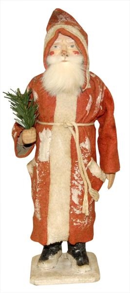 SANTA CLAUSE BELSNICKEL CANDY CONTAINER.          