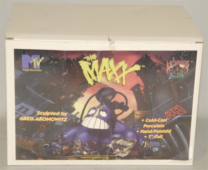1996 MTV "THE MAXX" FIGURE IN BOX.                