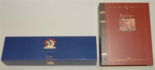 LOT OF 2: DISNEY FIGURINE SETS IN BOXES.          