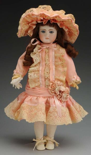 LOVELY GERMAN BISQUE CHILD DOLL.                  