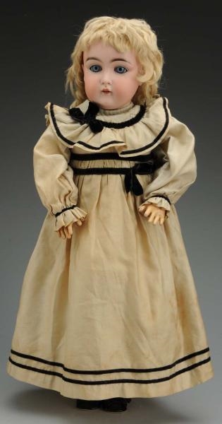 LOVELY GERMAN BISQUE CHILD DOLL.                  