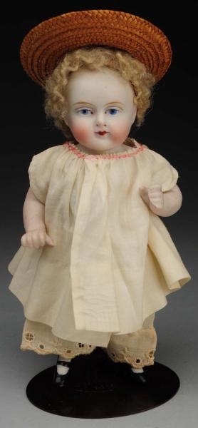 EARLY ALL-BISQUE CHILD DOLL.                      