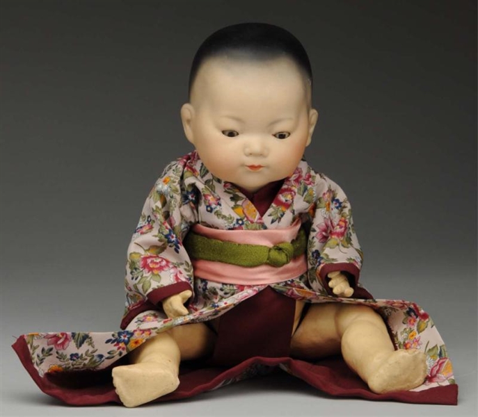 DESIRABLE A.M. ORIENTAL BABY DOLL.                