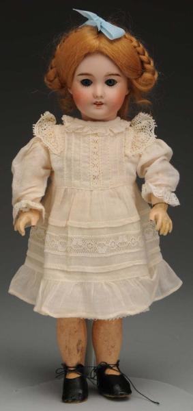 SWEET FRENCH BISQUE “BLEUETTE” DOLL.              