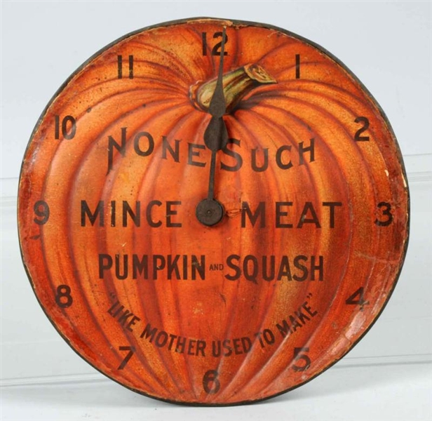 NONE SUCH MINCE MEAT CLOCK.                       