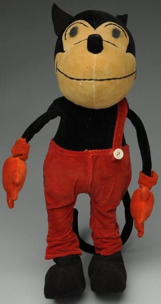 EARLY STUFFED CHARACTER DOLL.                     