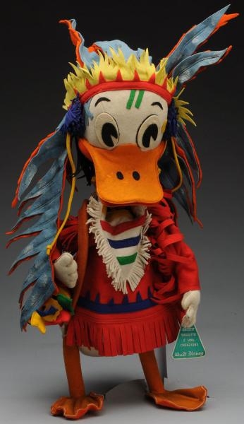 DONALD DUCK INDIAN CHARACTER BY CRESBA.           