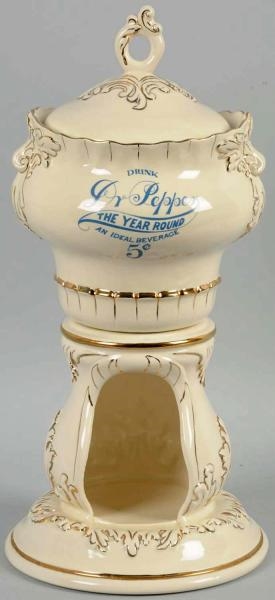 DR. PEPPER MARV-ART 1978 REPRODUCTION SYRUP URN.  