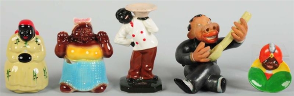 LOT OF 5: AFRICAN AMERICAN ITEMS.                 