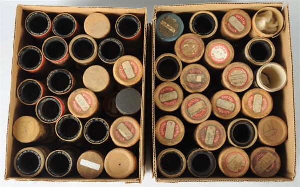 LOT OF MIXED RECORD ROLLS.                        
