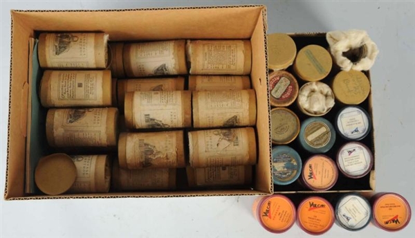 LOT OF ASSORTED RECORD ROLLS.                     