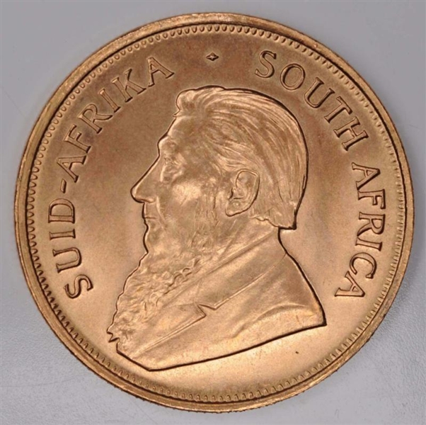 1974 1-OUNCE GOLD KRUGERRAND SOUTH AFRICA COIN.   