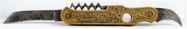 BOOT JACK TOBACCO KNIFE.                          
