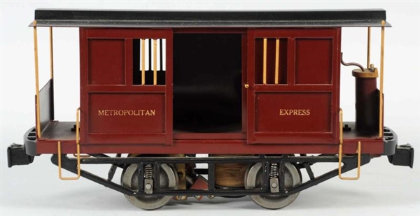 CONTEMPORARY 2-7/8 GAUGE ELECTRIC TOY TROLLEY.    